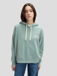 DAMSKA BLUZA LEE ESSENTIAL HOODIE DESERT SAGE 112376980. Bluzy z kapturem damskie Lee, s. Za 149.99 zł.