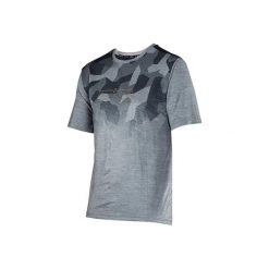 Koszulka rowerowa męska Leatt MTB Trail 1.0. Szare t-shirty sportowe męskie LEATT, m, bez ramiączek, rowerowe. Za 189.99 zł.