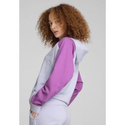 Damska wygodna bluza z kapturem PUMA SPORT PUMA Cool Weather Blue. Niebieskie bluzy sportowe damskie Puma, l, z gumy. W wyprzedaży za 119.00 zł.