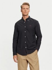 Boss Koszula H-Roan 50521996 Granatowy Slim Fit. Niebieskie koszule męskie Boss, m, bez wzorów, z bawełny, bez kołnierzyka, bez ramiączek. Za 279.99 zł.