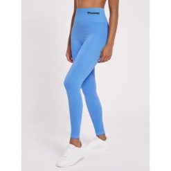 Damskie wysokie legginsy Hummel TIF. Niebieskie legginsy damskie HUMMEL, s, bez wzorów. Za 125.50 zł.