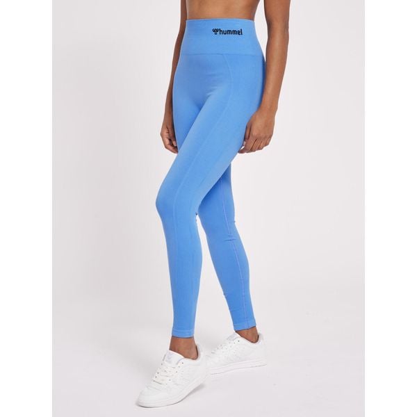 Damskie wysokie legginsy Hummel TIF. Niebieskie legginsy damskie HUMMEL, s, bez wzorów. Za 125.50 zł.