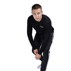 Koszulka z długim rękawem Lonsdale Ayrshire. Czarne koszulki męskie z długim rękawem Lonsdale. Za 244.50 zł.