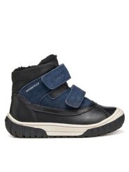 Geox Kozaki B Omar Wpf B462DC 04322 C4429 S Granatowy. Niebieskie buty zimowe chłopięce Geox, ze skóry, bez zapięcia. Za 249.99 zł.