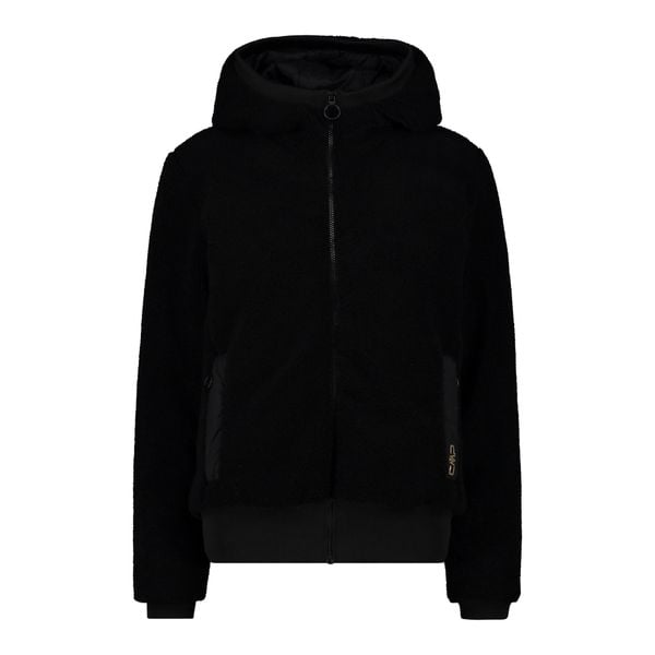 Kurtka damska turystyczna CMP 34K2906. Czarne kurtki damskie CMP, l, bez wzorów, z polaru. Za 539.99 zł.