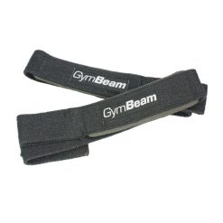 Paski do podnoszenia ciężarów GymBeam. Czarne paski damskie GYMBEAM, bez wzorów, sportowe. Za 16.90 zł.