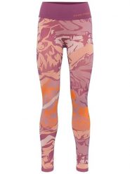 KARI TRAA Legginsy funkcyjne "Mille" w kolorze pomarańczowo-jasnoróżowym rozmiar: XS/S. Pomarańczowe legginsy damskie Kari Traa, s, bez wzorów. Za 127.35 zł.