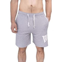 Krótka Lonsdale Polbathic. Szare szorty męskie Lonsdale, bez wzorów, z bawełny, sportowe. Za 156.00 zł.