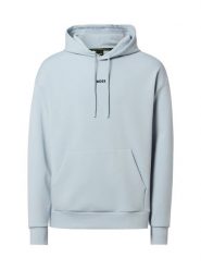 BOSS Green bluza z kapturem - Sly Zone Mężczyźni Materiał dresowy niebieski, S. Niebieskie bluzy z kapturem męskie Boss Green, m, z dresówki. Za 499.95 zł.