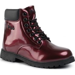 Trapery FILA - Maverick F Mid Wmn 1010777.40L Rhubarb. Czerwone trapery damskie Fila, z materiału, bez obcasa. Za 299.00 zł.