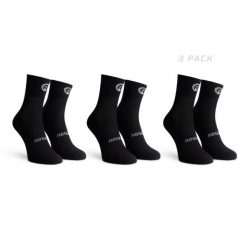 Skarpetki rowerowe Rogelli Core 3-pak. Czarne skarpetki męskie Rogelli, bez wzorów. W wyprzedaży za 52.00 zł.