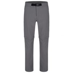Spodnie softshell męskie LOAP Urman szare M. Szare spodnie materiałowe męskie ZONE PERFECT, bez wzorów, z softshellu. Za 180.29 zł.