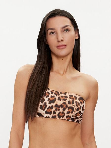 Liu Jo Góra od bikini VA4219 J6448 Beżowy. Brązowe bikini damskie Liu Jo, bez wzorów. Za 369.99 zł.