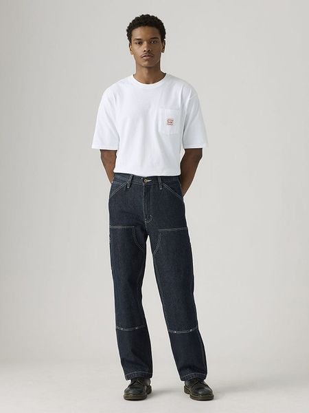 Levi's Dżinsy "568" - Loose fit - w kolorze granatowym rozmiar: W31/L34. Niebieskie jeansy męskie Levi's. Za 214.95 zł.