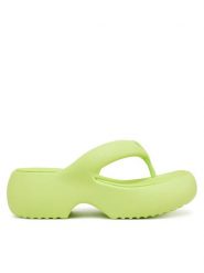Melissa Japonki Melissa Free Fuzzy Platform Ad M 35875 Żółty. Żółte klapki damskie Melissa, bez wzorów, z tworzywa sztucznego, bez obcasa. Za 269.99 zł.