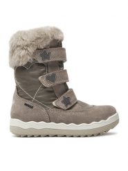 Primigi Śniegowce 6880233 M GORE-TEX Beżowy. Brązowe kozaki dziewczęce Primigi, bez wzorów, z gore-texu, bez obcasa. Za 499.99 zł.
