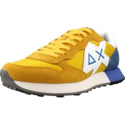 Buty SUN68 DEPORTIVA JAKI Żółty. Żółte buty trekkingowe męskie SUN68, ze skóry, bez zapięcia, trekkingowe. Za 476.99 zł.