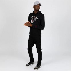 Bluza z kapturem Falcons NFL. Białe bluzy z kapturem męskie New Era, m. Za 294.50 zł.