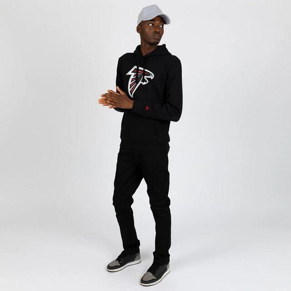 Bluza z kapturem Falcons NFL. Białe bluzy z kapturem męskie New Era, m. Za 294.50 zł.