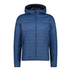 Kurtka z kapturem CMP. Czarne kurtki męskie CMP, bez wzorów, z puchu, sportowe, z kapturem. Za 403.50 zł.