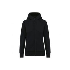 Bluza damska z kapturem Kariban Premium. Czarne bluzy z kapturem damskie KARIBAN, xl, z bawełny. Za 245.00 zł.