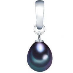 Valero Pearls Wisiorek z perłą srebro wysokiej próby Perła hodowlana słodkowodna srebrny Naszyjniki 1 ct Damski. Szare naszyjniki damskie Valero Pearls, srebrne. Za 229.99 zł.
