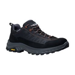 Buty trekkingowe męskie Alpinus Kominite Hydrotex, Vibram. Czarne buty trekkingowe męskie Alpinus, bez zapięcia. Za 459.00 zł.