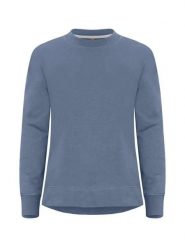 Clique Miami PRO Roundneck Women bluza damska z okrągłym dekoltem. Niebieskie bluzy bez kaptura damskie CLIQUE, xl, z bawełny. Za 189.36 zł.