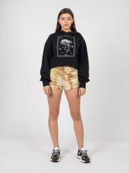 Pinko Szorty "Gina 5" | 1J10XR Y84G | Kobieta | Piaskowy, Beżowy. Brązowe szorty damskie Pinko, bez wzorów, z bawełny, eleganckie. W wyprzedaży za 299.00 zł.