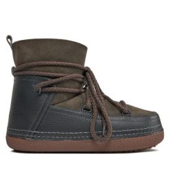 Śniegowce Inuikii. Brązowe buty zimowe męskie Inuikii, bez zapięcia. Za 1,689.00 zł.