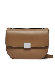 KARL LAGERFELD Torebka 245W3056 Brązowy. Brązowe listonoszki damskie Karl Lagerfeld, bez wzorów, ze skóry, bez dodatków. Za 1,279.00 zł.