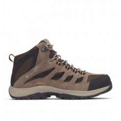 Buty Trekkingowe Męskie Columbia Crestwood Mid Waterproof. Szare buty trekkingowe męskie Columbia, bez zapięcia, trekkingowe. Za 417.99 zł.