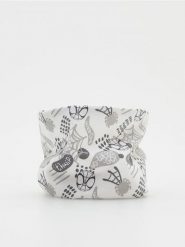 Komin Spiderman - jasnoniebieski. Niebieskie szaliki dziecięce Reserved, z bawełny, bez ramiączek. W wyprzedaży za 9.99 zł.