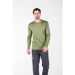 Koszulka termoaktywna męska Woolona Eris z długim rękawem 100% Merino. Zielone bielizna termoaktywna męska WOOLONA, l, bez wzorów, z wełny. W wyprzedaży za 288.00 zł.