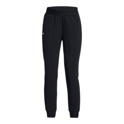 Damskie spodnie dresowe z wysokim stanem Under Armour Rival. Białe spodnie sportowe damskie Under Armour, s, z dresówki, do biegania. Za 298.99 zł.