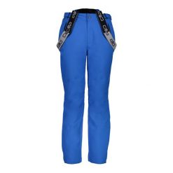 Spodnie męskie narciarskie CMP 3W17397N. Czarne spodnie materiałowe męskie CMP, bez wzorów, sportowe. W wyprzedaży za 349.99 zł.