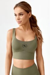 Stanik top sportowy treningowy szybkoschnący Rough Radical Sports Bra Hamptons. Czarne biustonosze sportowe damskie ROUGH RADICAL, bez wzorów, z dzianiny. Za 129.90 zł.