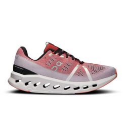 Buty do biegania damskie On Running Cloudsurfer. Czerwone obuwie do biegania damskie On. W wyprzedaży za 579.00 zł.