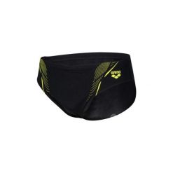Kąpielówki męskie Arena Swim Briefs Graphic Training Swimsuit 95. Żółte kąpielówki męskie Arena, m, bez wzorów, na fitness i siłownię. Za 49.99 zł.
