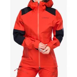 Kurtka z membraną damska La Sportiva Roseg GTX Jacket. Brązowe kurtki damskie La Sportiva, bez kaptura. Za 1,773.99 zł.