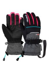 Rękawiczki dla dzieci Reusch Connor R-tex® XT. Czarne rękawiczki dziecięce REUSCH, z elastanu, bez ramiączek. Za 187.75 zł.