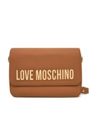 LOVE MOSCHINO Torebka JC4023PP1MKD0201 Brązowy. Brązowe torebki klasyczne damskie Love Moschino, bez wzorów, ze skóry, bez dodatków. Za 459.99 zł.