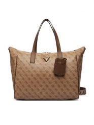 Guess Torba weekendowa Latona Travel TWHB92 11017 Brązowy. Brązowe torebki klasyczne damskie Guess, z aplikacjami, ze skóry, bez dodatków. Za 869.99 zł.