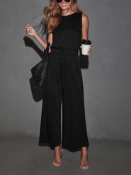 LA Angels Kombinezon w kolorze czarnym rozmiar: S. Czarne kombinezony damskie LA Angels, s, bez wzorów, bez kołnierzyka, bez ramiączek. Za 173.99 zł.