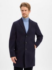 Mc Earl Krótki płaszcz Mężczyźni niebieski, XXL. Niebieskie płaszcze męskie Mc Earl, m, bez wzorów, z syntetyku, klasyczne. Za 399.95 zł.