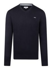 McGregor Sweter w kolorze granatowym rozmiar: XL. Niebieskie swetry męskie McGregor, xl, bez wzorów, z bawełny, bez kołnierzyka. Za 173.45 zł.