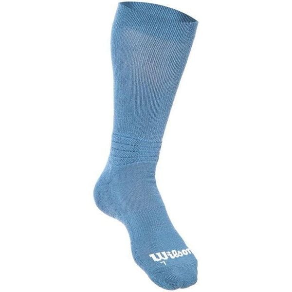Skarpety tenisowe męskie Wilson Kaos Crew Sock. Niebieskie skarpetki męskie Wilson, bez wzorów. Za 46.00 zł.