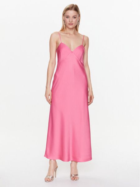 JOOP! Sukienka codzienna 30037091 Różowy Regular Fit. Czerwone sukienki damskie Joop!, na co dzień, bez wzorów, z syntetyku, bez kołnierzyka, bez ramiączek, proste. Za 429.99 zł.