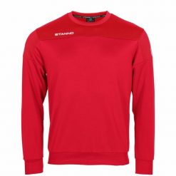 Dżersej z okrągłym dekoltem Stanno Pride Top. Czerwone bluzki sportowe damskie STANNO, s, bez wzorów, z dżerseju, bez ramiączek. Za 219.00 zł.