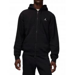 Bluza na co dzień męska NIKE JORDAN BROOKLYN FLEECE ciepła na zamek z kapturem. Szare bluzy z kapturem męskie Jordan, m. Za 369.00 zł.